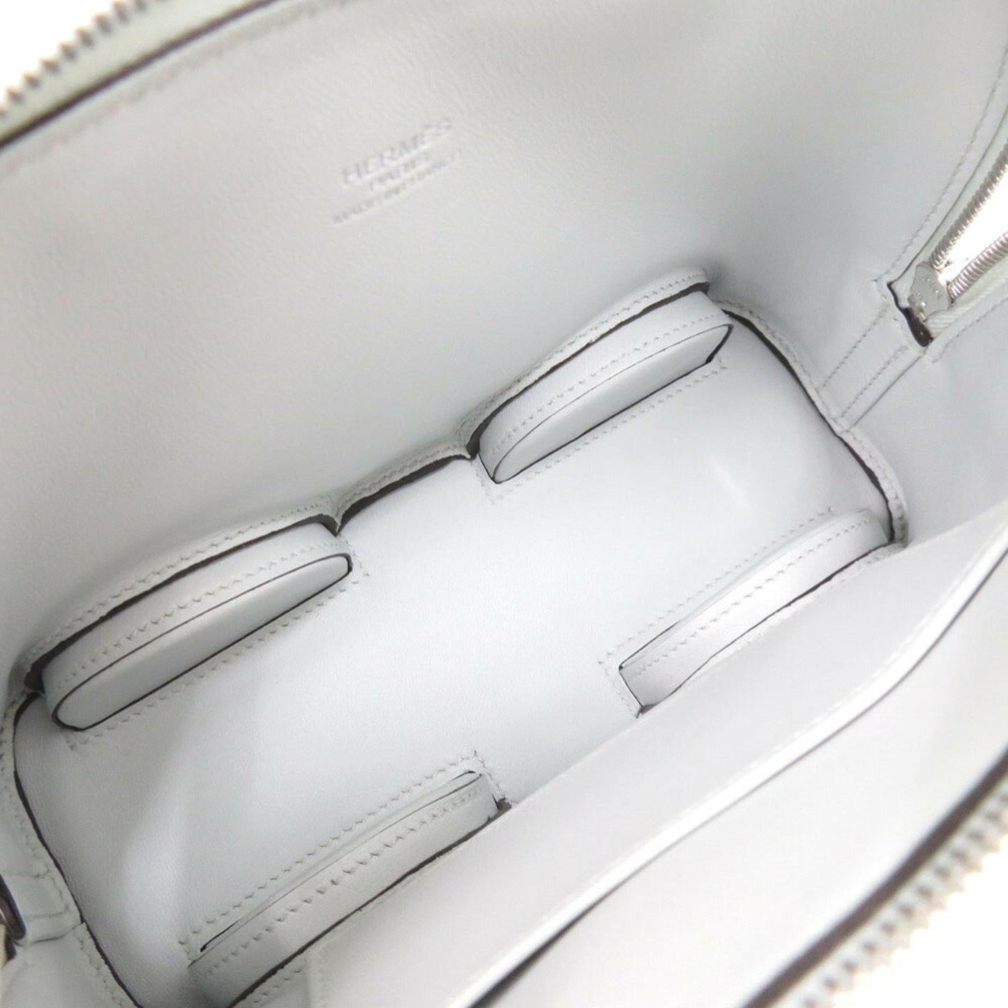 Hermès Blue Leather Bolide