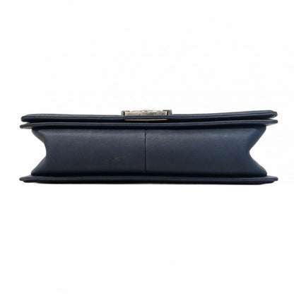 Chanel Blue Leather Boy