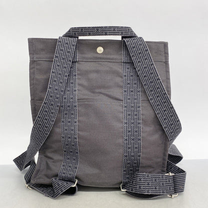 Hermès Gray Canvas Herline
