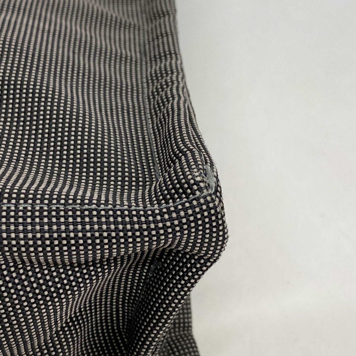 Hermès Gray Canvas Herline