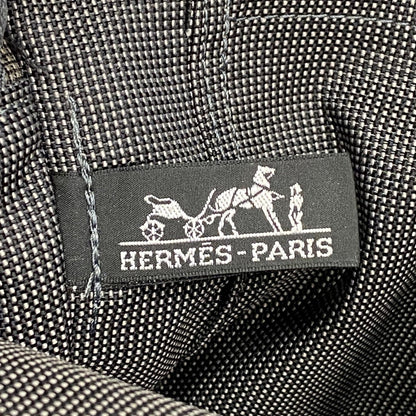 Hermès Gray Canvas Herline