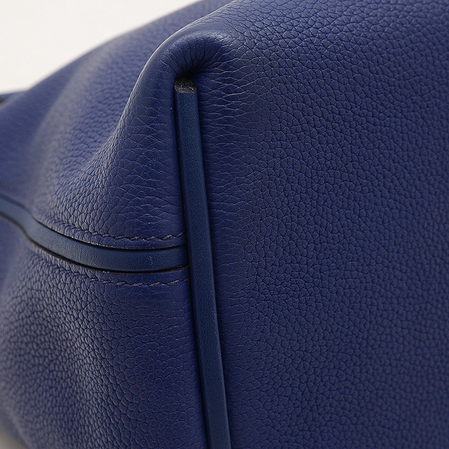 Hermès Blue Leather Handbag