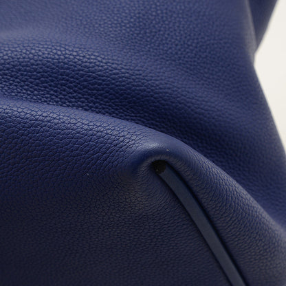 Hermès Blue Leather Handbag