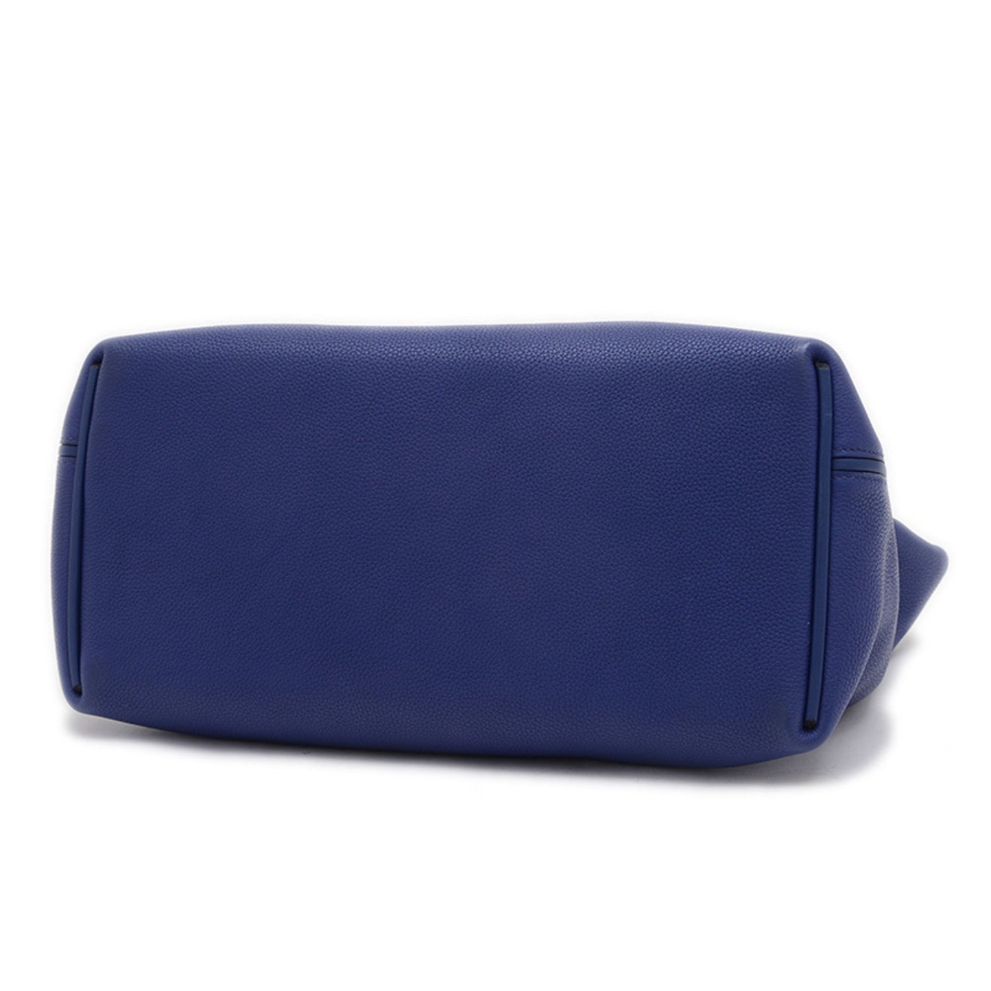 Hermès Blue Leather Handbag