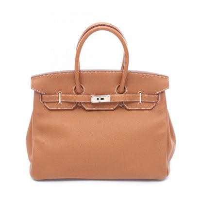 Hermès Brown Leather Birkin 35