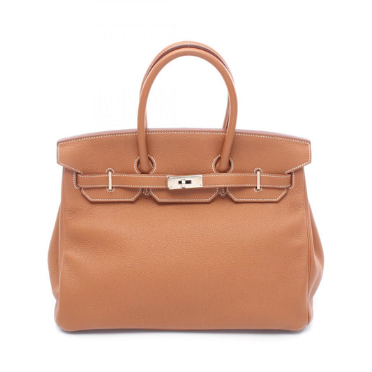 Hermès Brown Leather Birkin 35