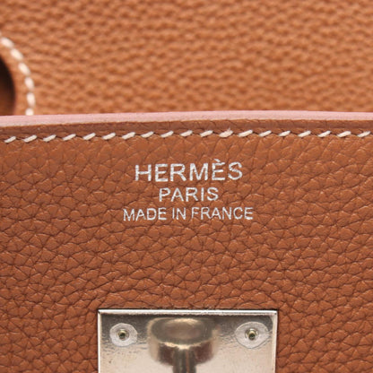 Hermès Brown Leather Birkin 35