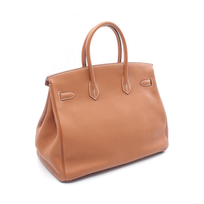 Hermès Brown Leather Birkin 35