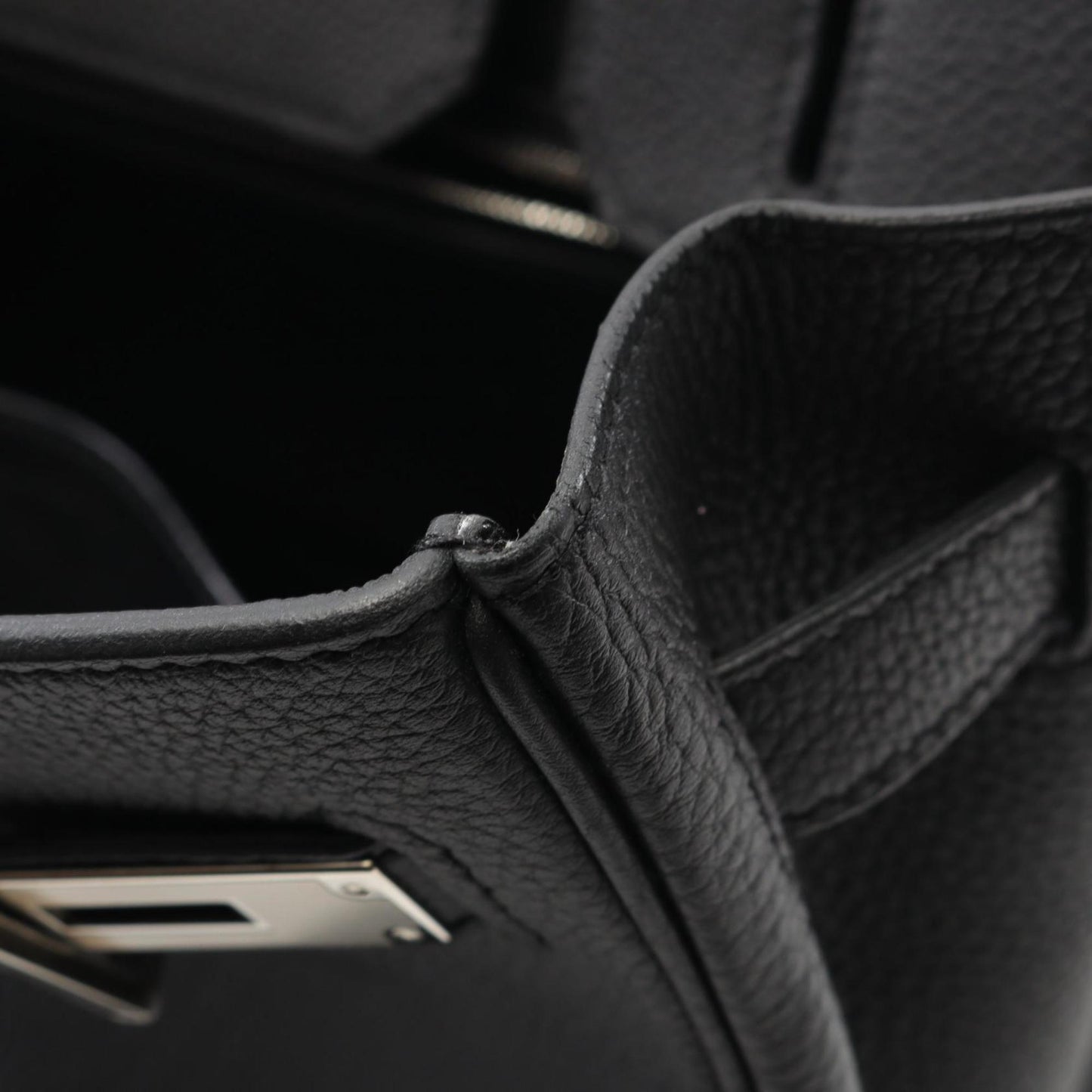 Hermès Black Leather Birkin 30