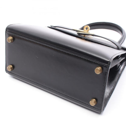 Hermès Black Leather Kelly