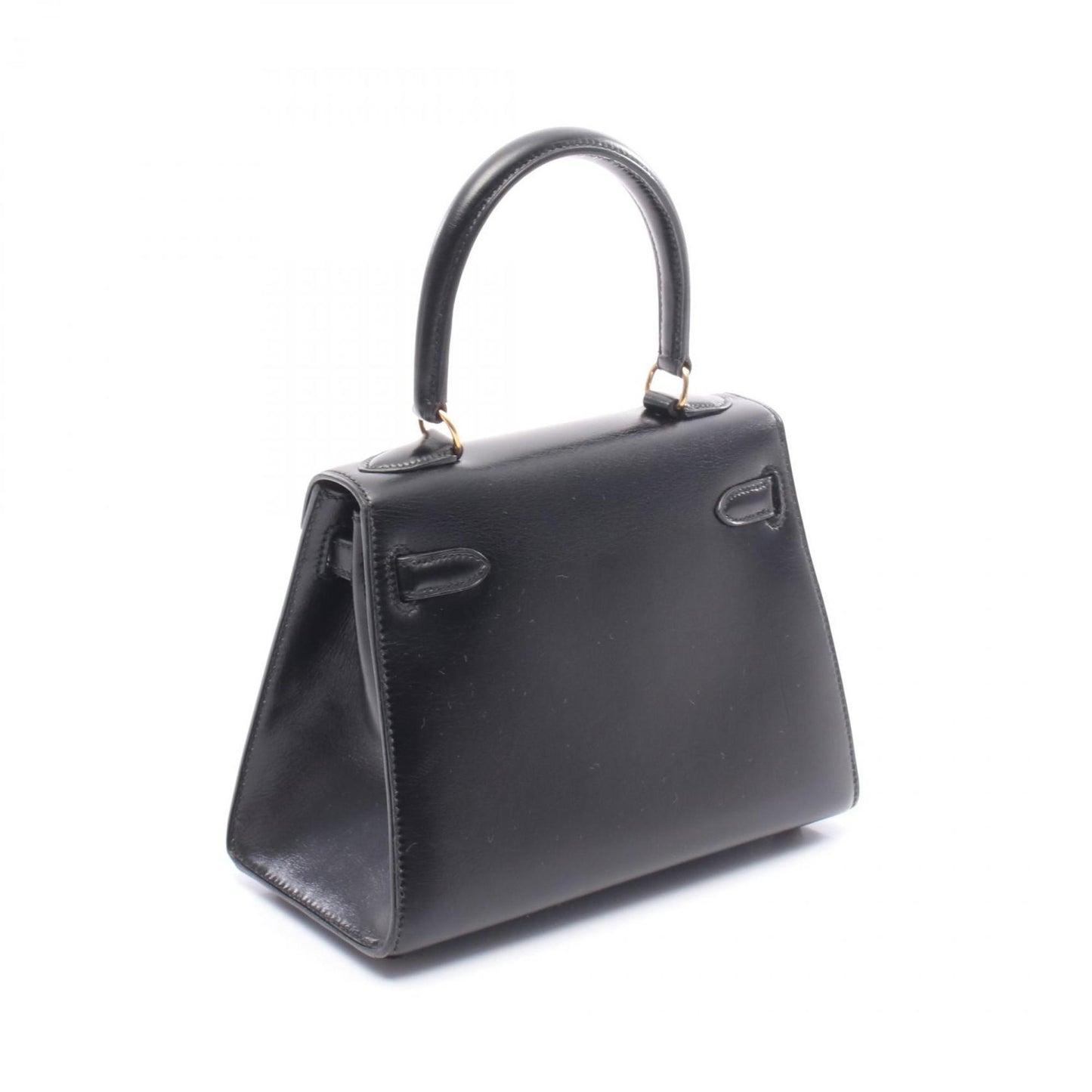 Hermès Black Leather Kelly