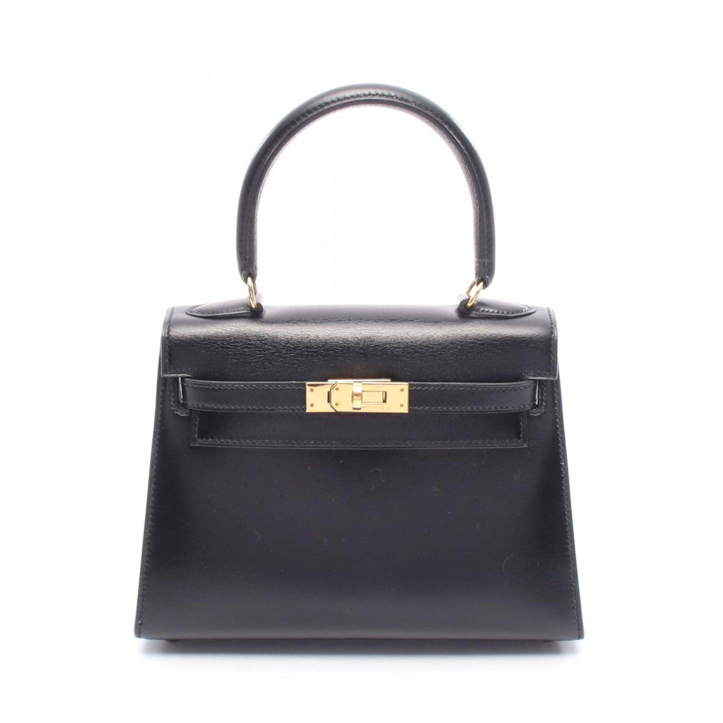 Hermès Black Leather Kelly