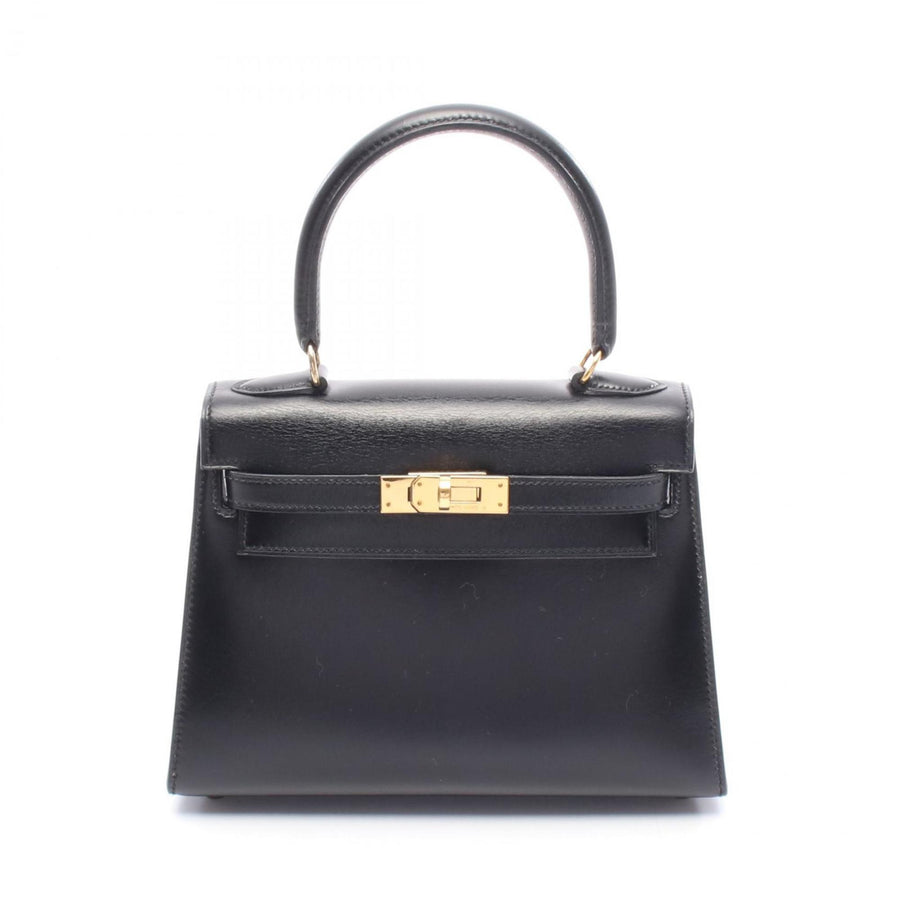 Hermès Black Leather Kelly