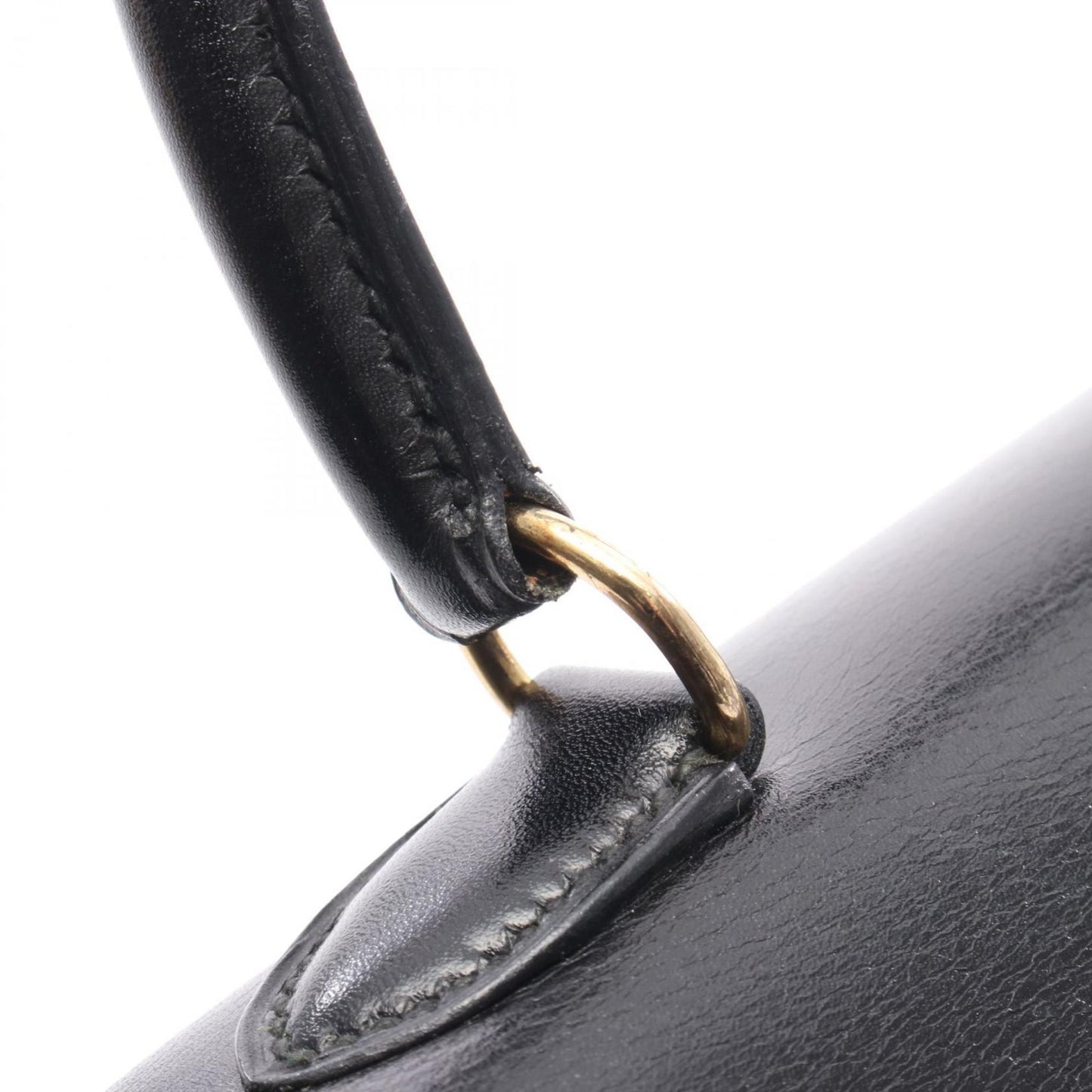 Hermès Black Leather Kelly