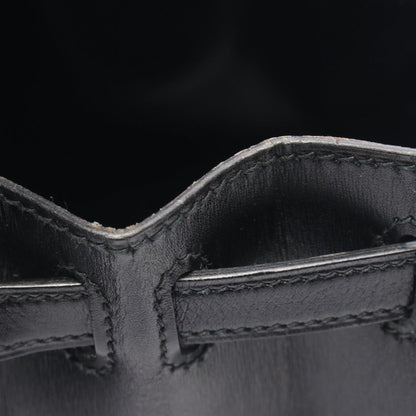 Hermès Black Leather Kelly