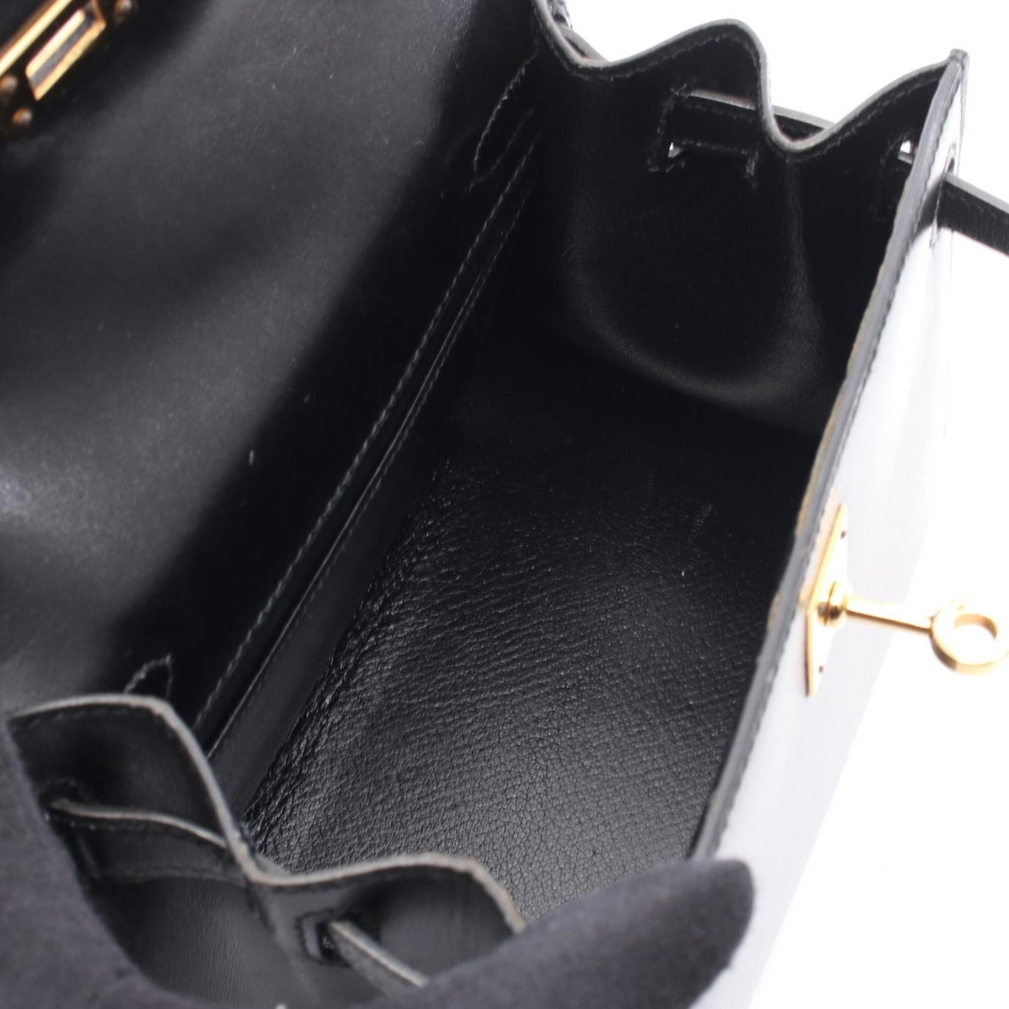 Hermès Black Leather Kelly