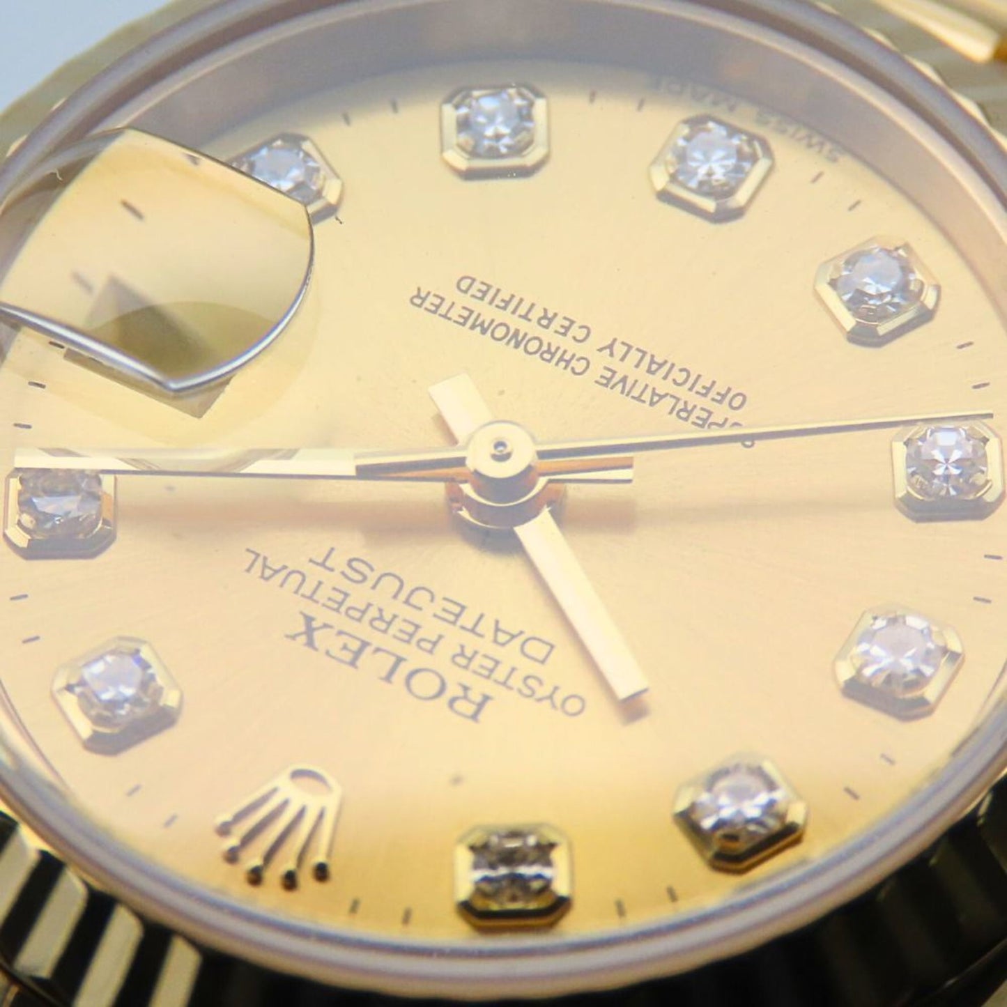 Rolex Gold Yellow Gold Datejust