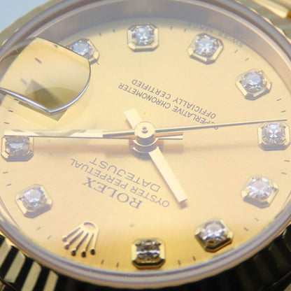 Rolex Gold Yellow Gold Datejust