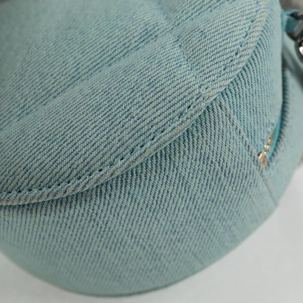 Chanel Blue Canvas Ronde