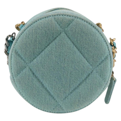 Chanel Blue Canvas Ronde