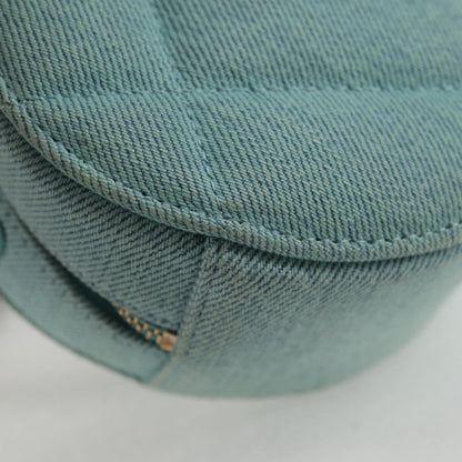 Chanel Blue Canvas Ronde