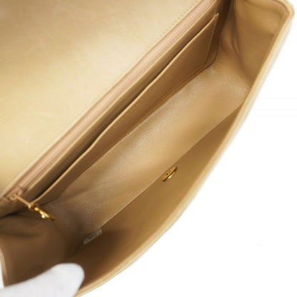 Chanel Brown Leather Diana