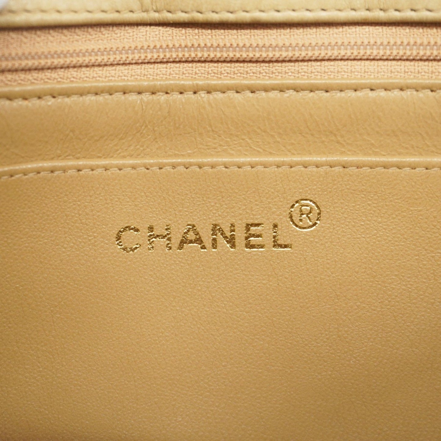 Chanel Brown Leather Diana