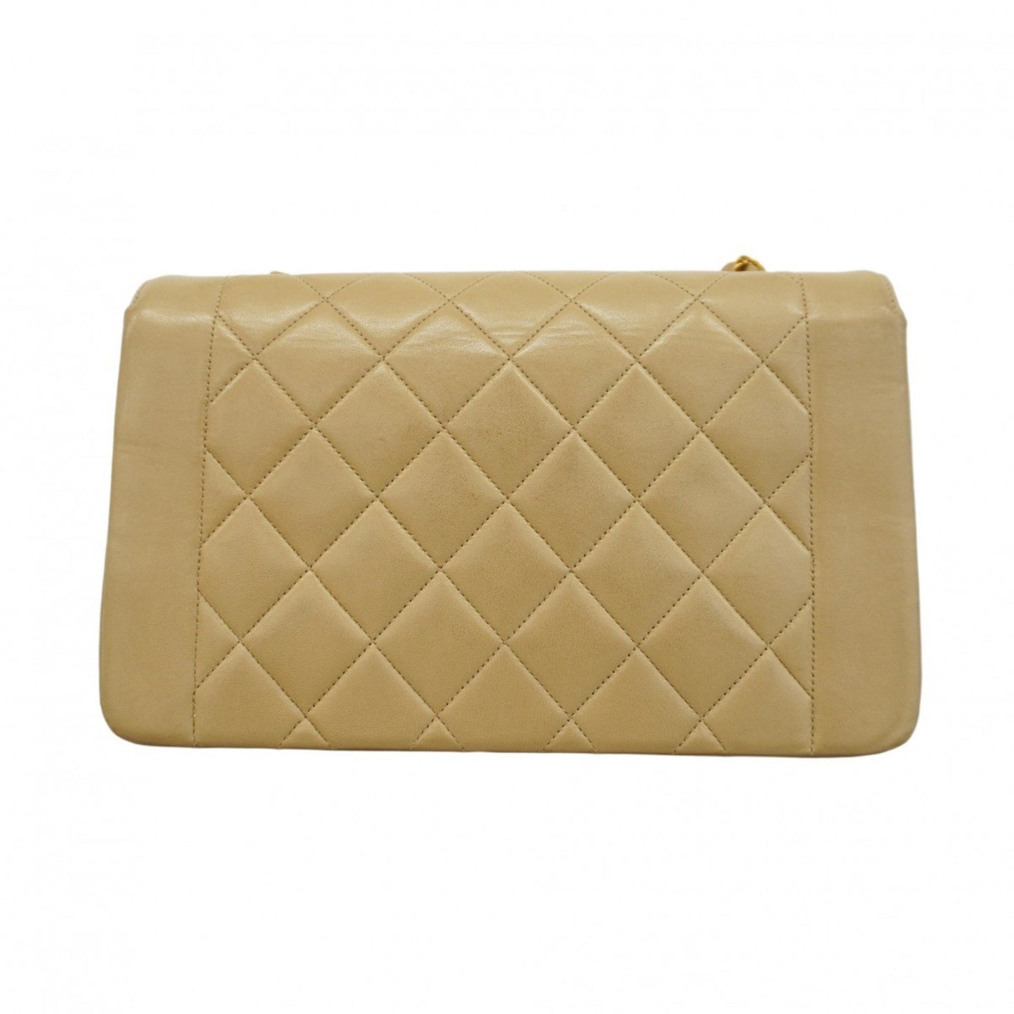 Chanel Brown Leather Diana