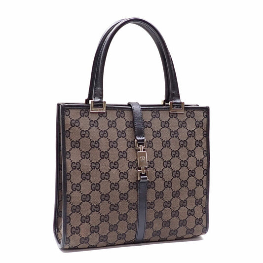 Gucci Brown Canvas, Leather Jackie