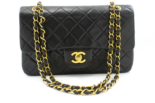 Chanel Black Leather Timeless