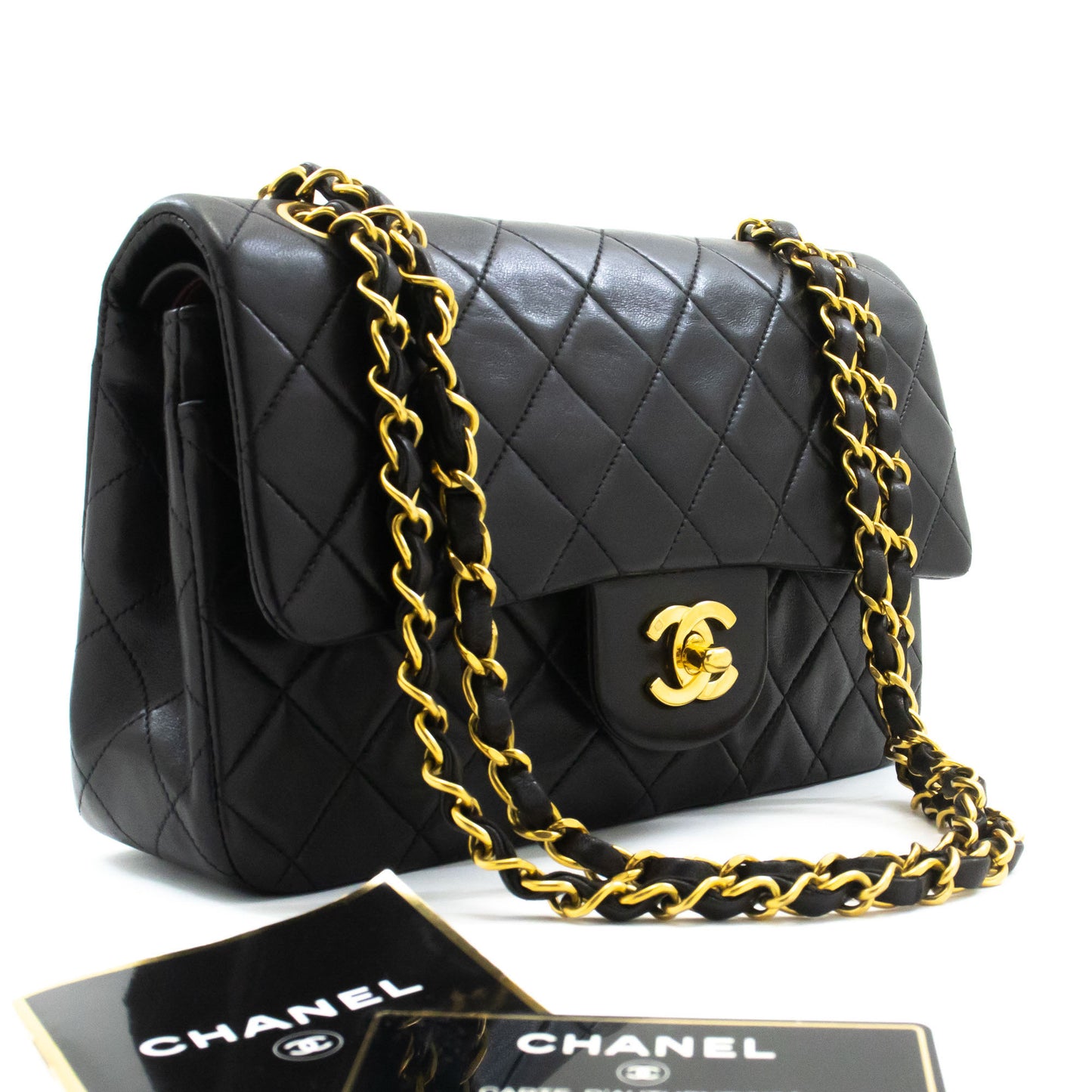 Chanel Black Leather Timeless