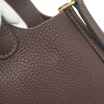 Hermès Red Leather Picotin Lock