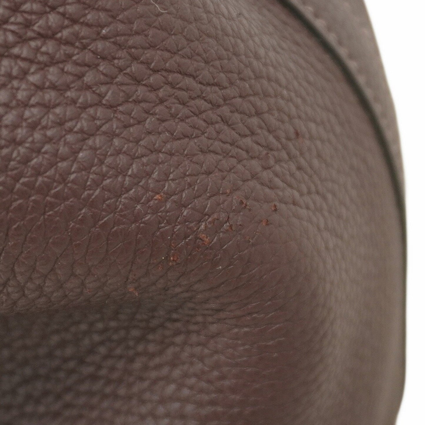 Hermès Red Leather Picotin Lock