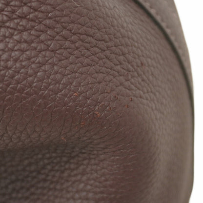 Hermès Red Leather Picotin Lock