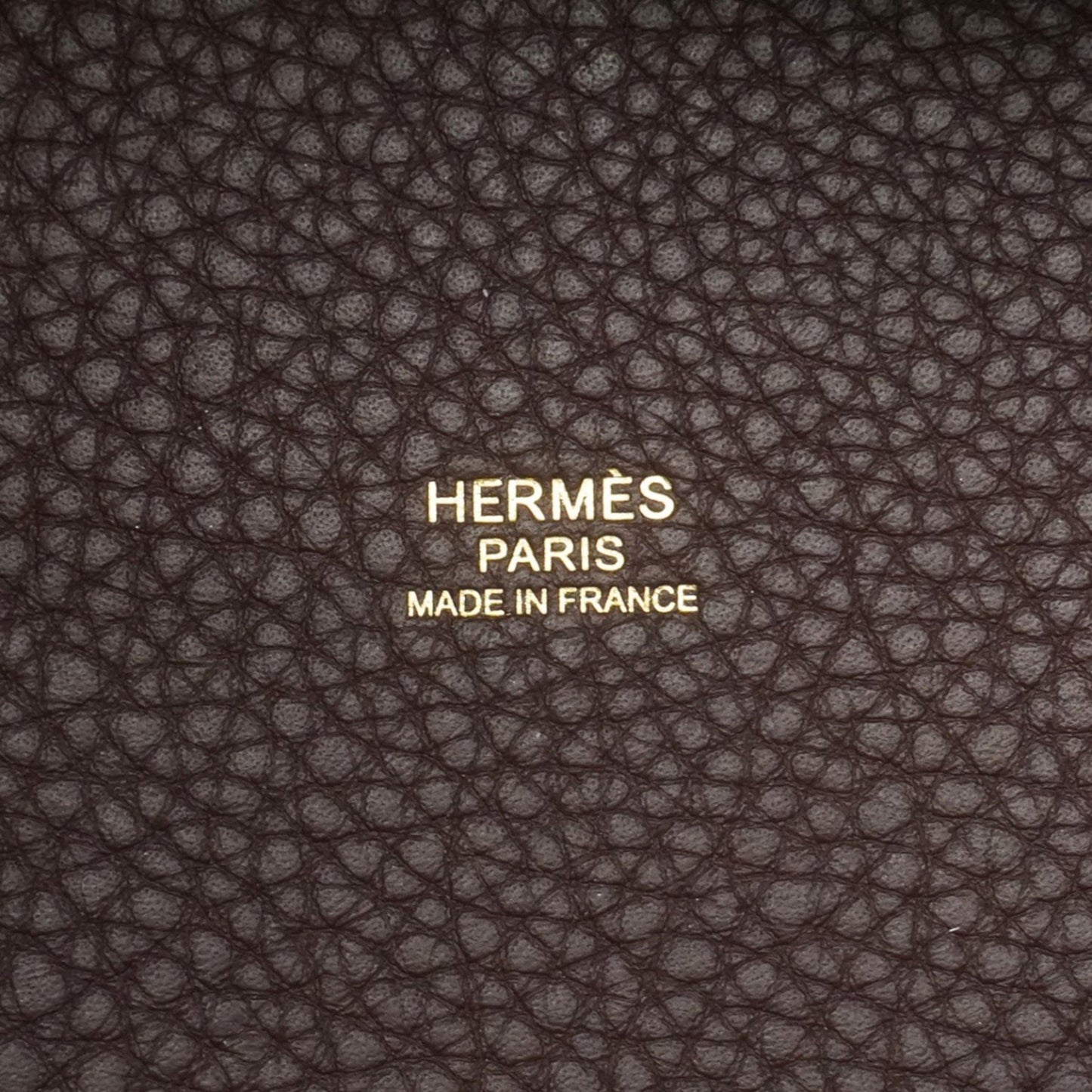 Hermès Red Leather Picotin Lock