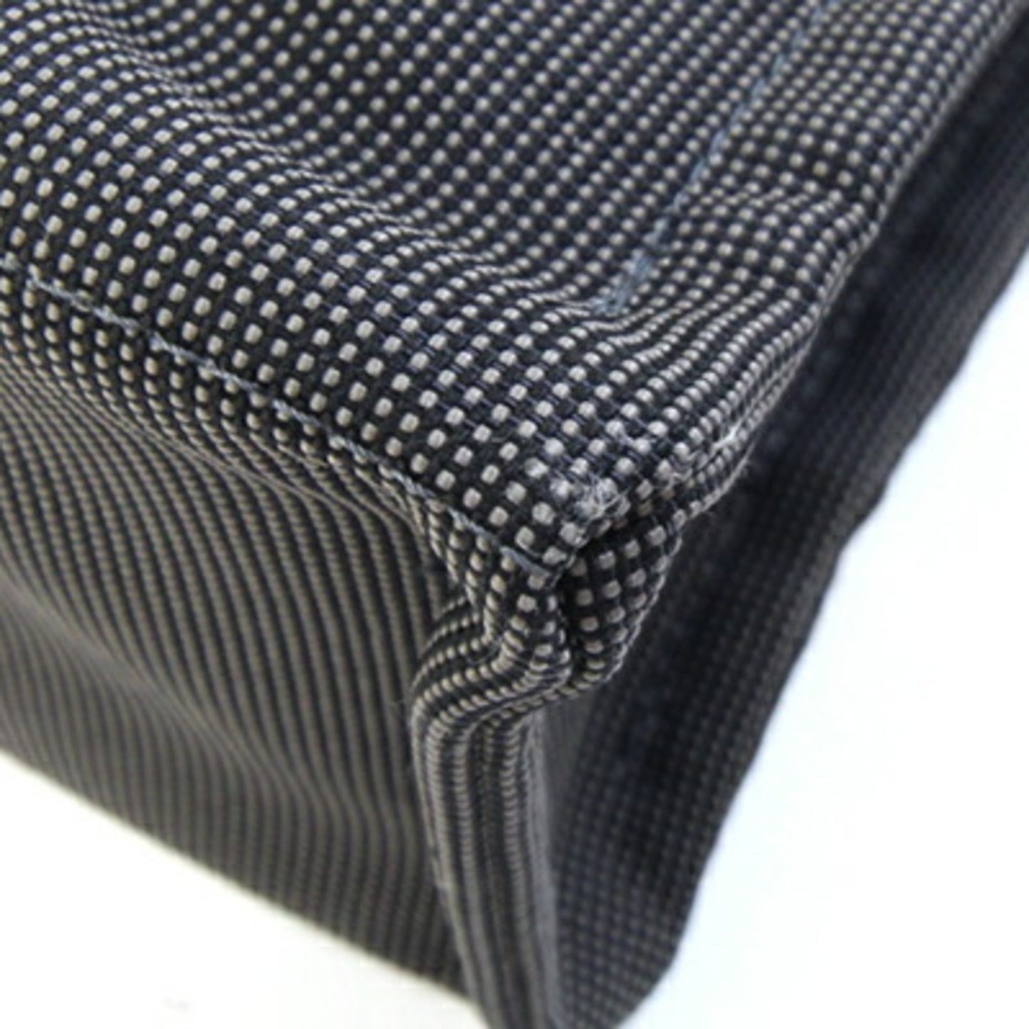 Hermès Gray Canvas Herline