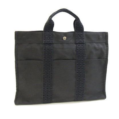 Hermès Gray Canvas Herline