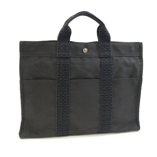 Hermès Gray Canvas Herline