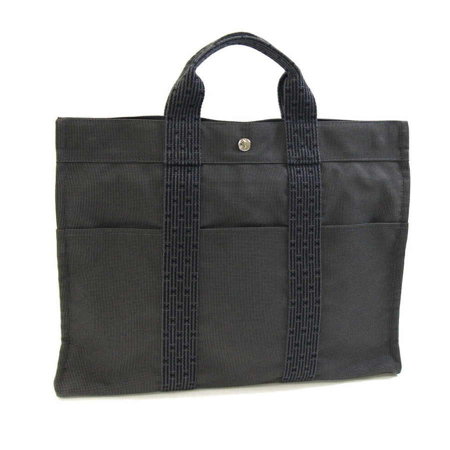 Hermès Gray Canvas Herline