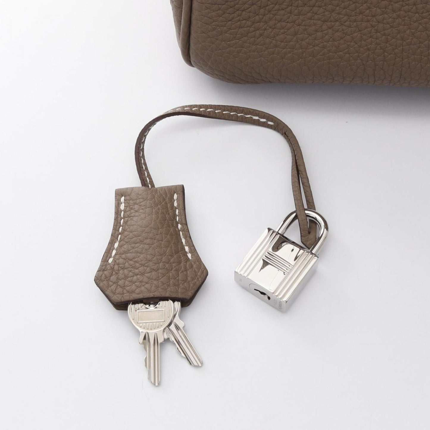 Hermès Gray Leather Birkin 25