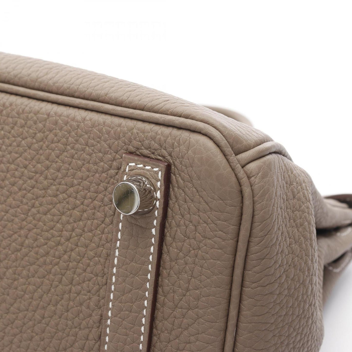 Hermès Gray Leather Birkin 25