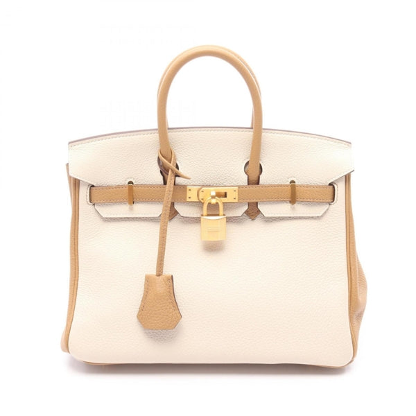 Hermès Gray Leather Birkin 25