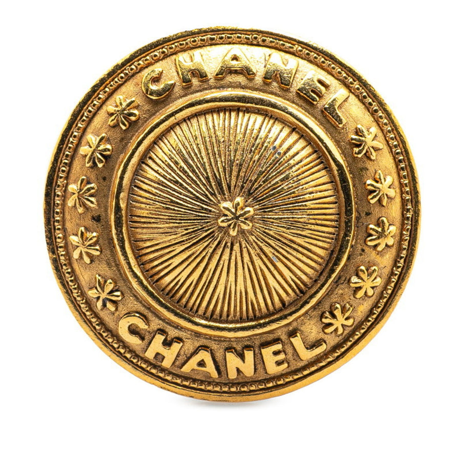 Chanel Gold Gold Plated Chanel