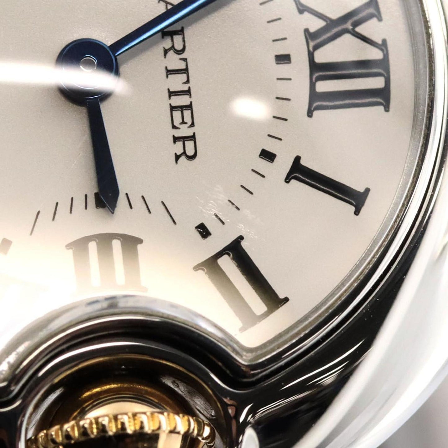 Cartier Silver Gold And Steel Ballon Bleu