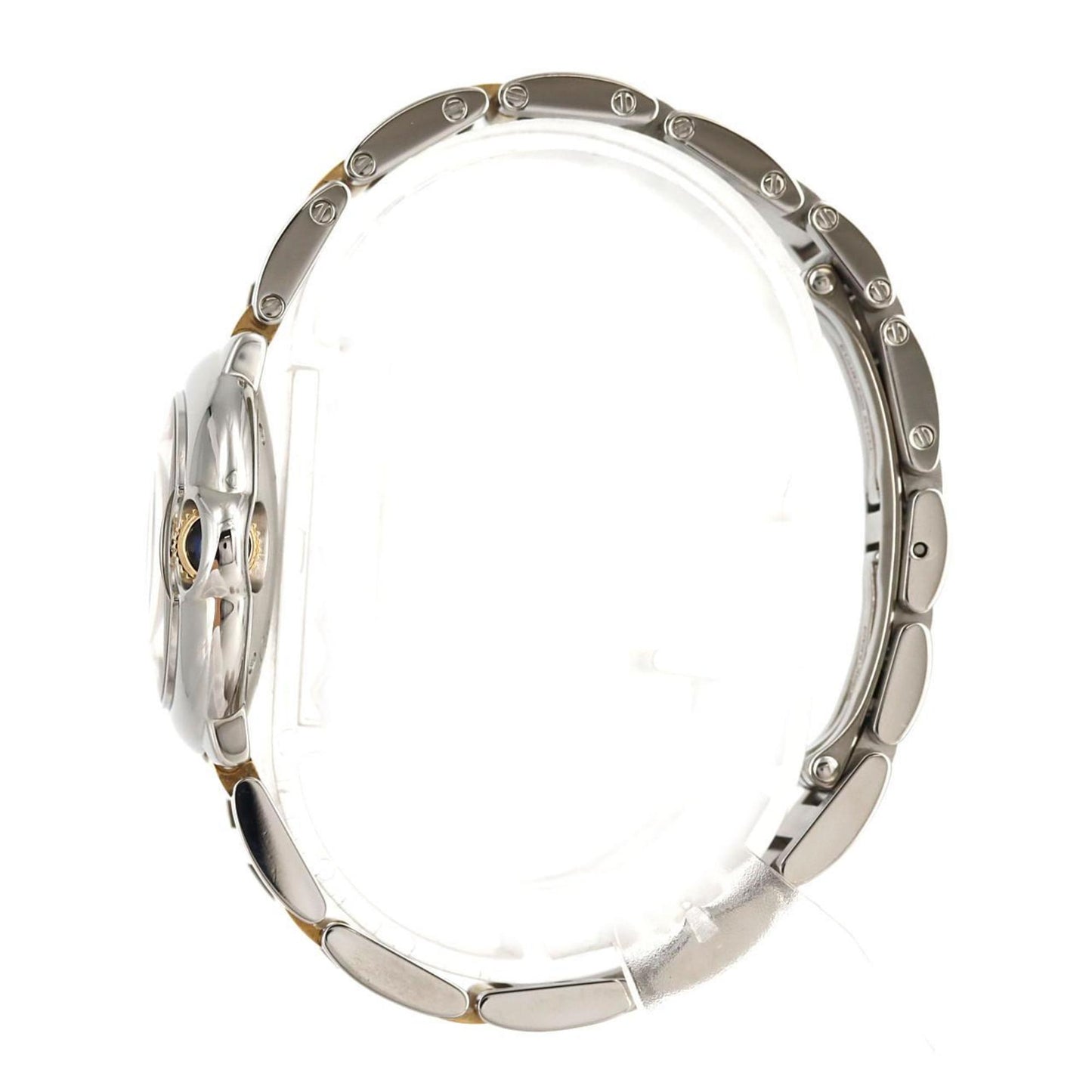 Cartier Silver Gold And Steel Ballon Bleu