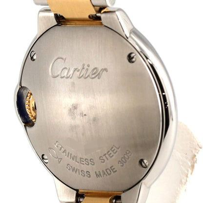 Cartier Silver Gold And Steel Ballon Bleu