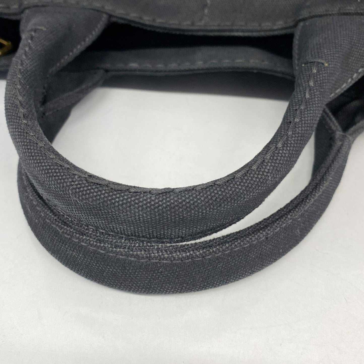 Prada Black Canvas Canapa