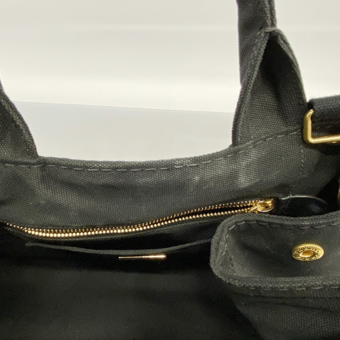 Prada Black Canvas Canapa