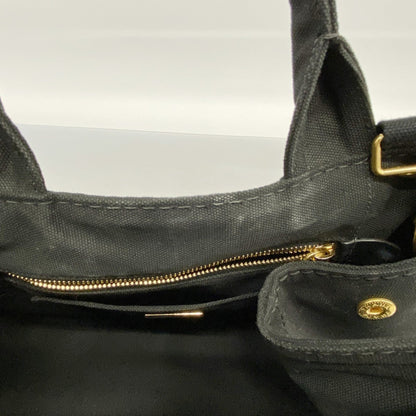 Prada Black Canvas Canapa