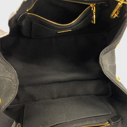 Prada Black Canvas Canapa